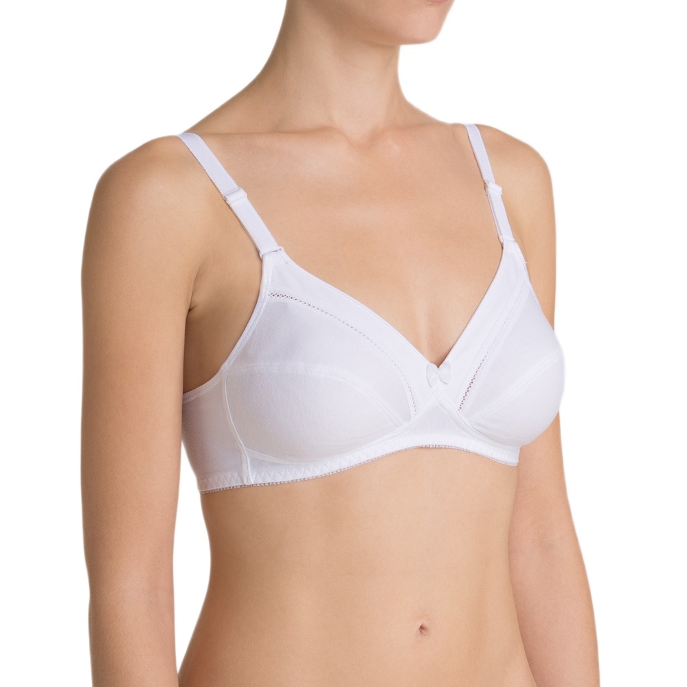 Triumph Cotton Classic Stretch N Σουτιέν Χωρίς Μπανέλα Cup C