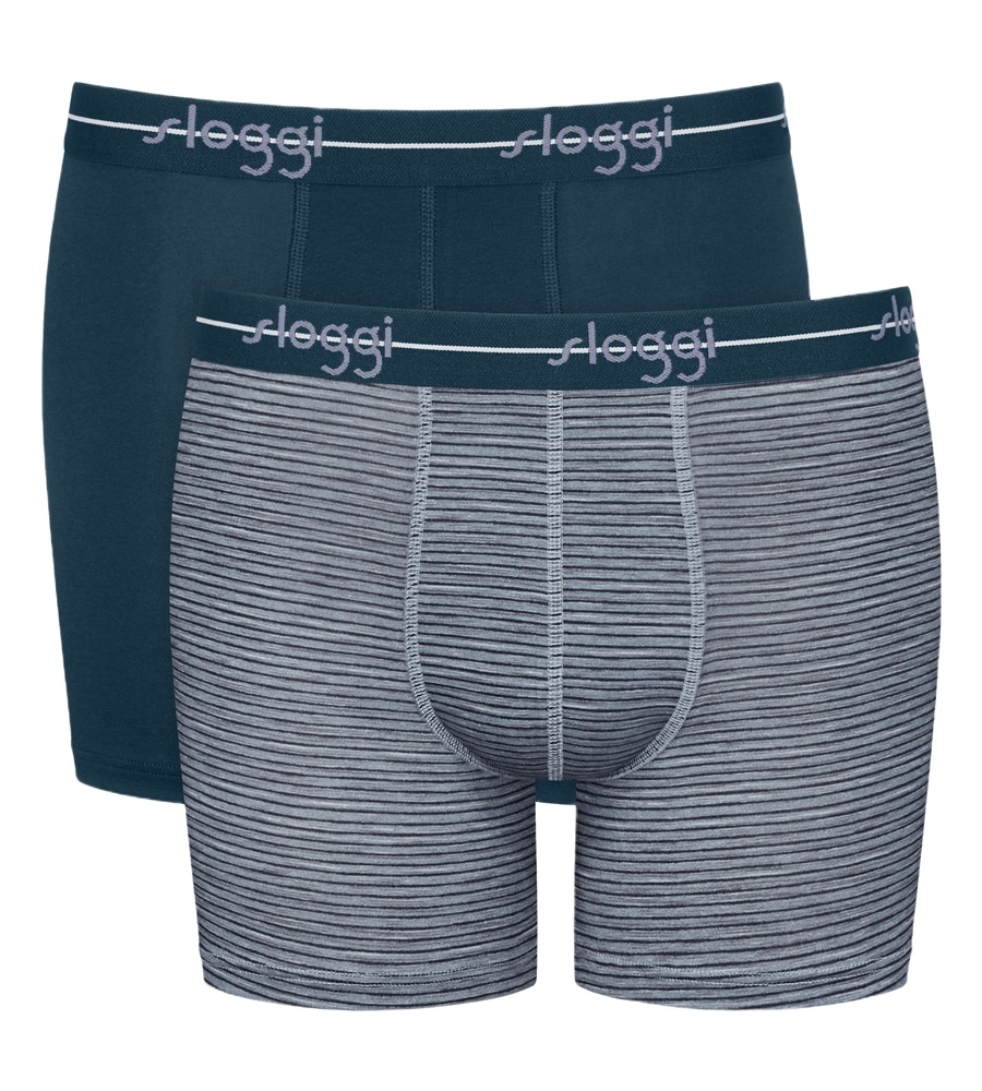 Sloggi Men Start Short Ανδρικά Μπόξερ 2ΤΜΧ Βαμβάκι