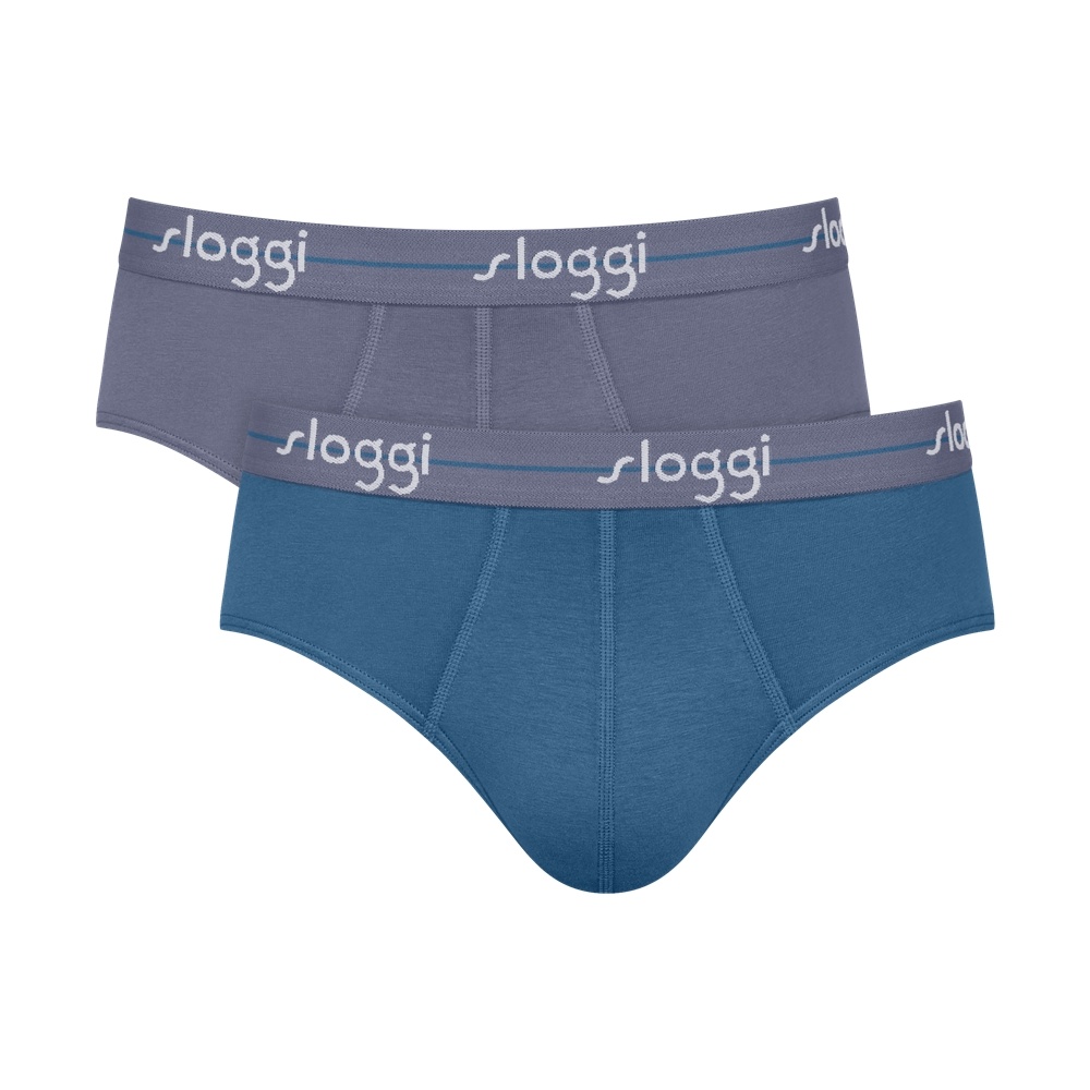 Sloggi Men Start Midi Ανδρικά Σλιπ 2ΤΜΧ Βαμβάκι