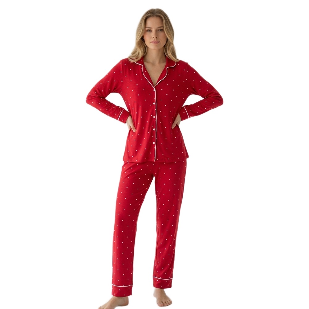 Harmony Γυναικεία Χειμερινή Πυζάμα Βαμβάκι/Modal Regular fit