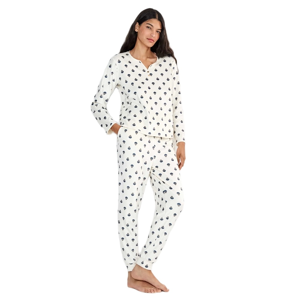 Gisela Γυναικεία Χειμερινή Πυζάμα Polyester Regular Fit