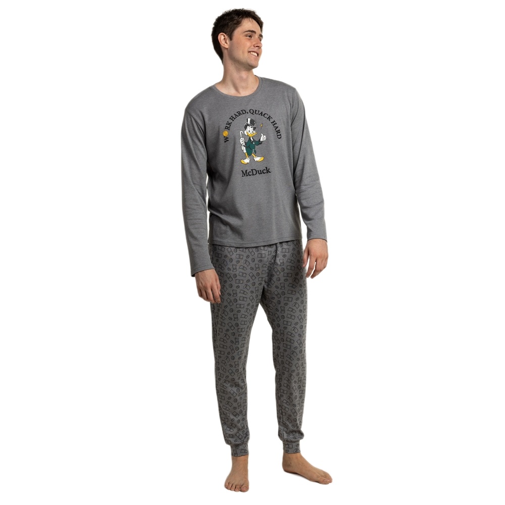 Admas Ανδρική Χειμερινή Πυζάμα Με Βαμβάκι Regular Fit