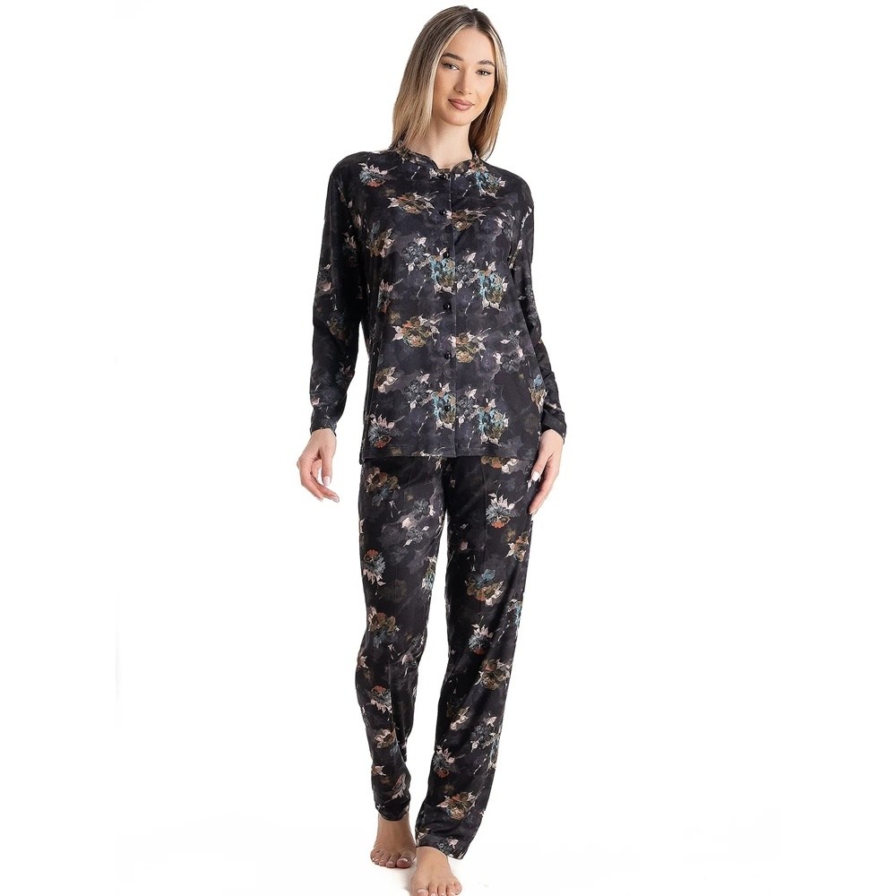 Relax Γυναικεία Χειμερινή Πυζάμα Viscose Regular Fit