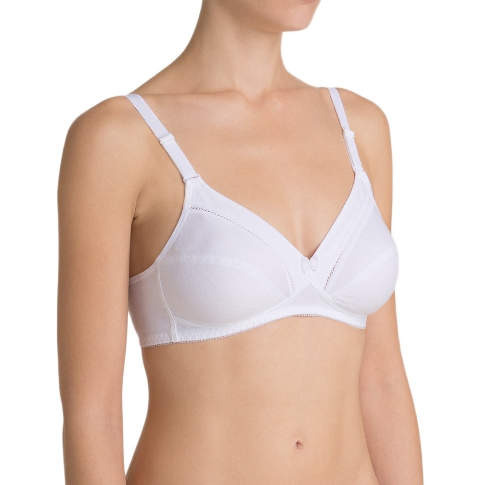 Triumph Cotton Classic Stretch N Σουτιέν Χωρίς Μπανέλα Cup C