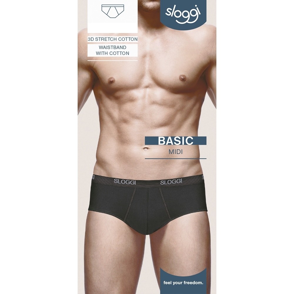 Sloggi Men Basic Ανδρικό Σλιπ Midi