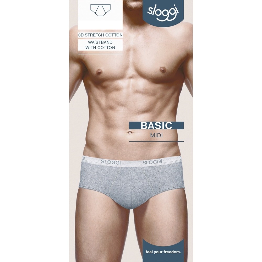 Sloggi Men Basic Ανδρικό Σλιπ Midi