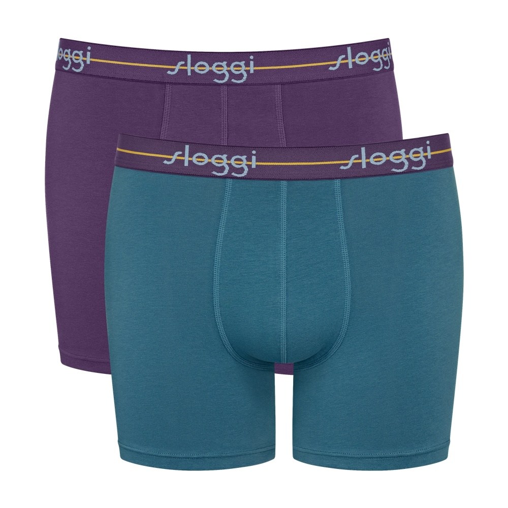 Sloggi Men Start Short Ανδρικά Μπόξερ 2ΤΜΧ Βαμβάκι