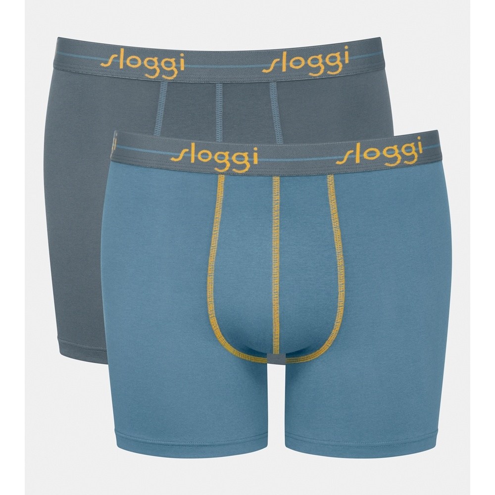 Sloggi Men Start Short Ανδρικά Μπόξερ 2ΤΜΧ Βαμβάκι