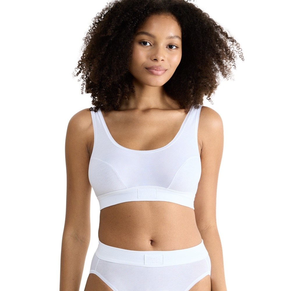 Sloggi Double Comfort T Top Γυναικείο Βαμβακερό Μπουστάκι