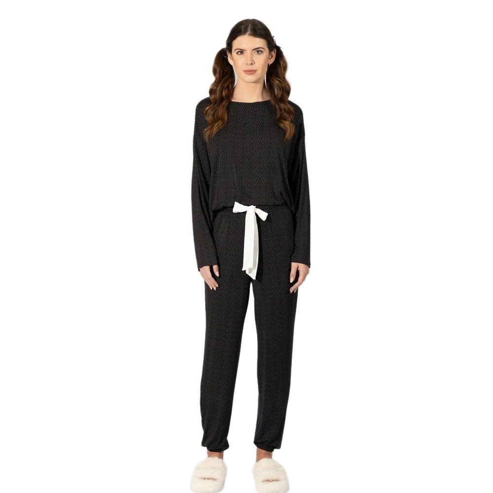 Harmony Γυναικεία Χειμερινή Πυζάμα Micromodal Regular Fit