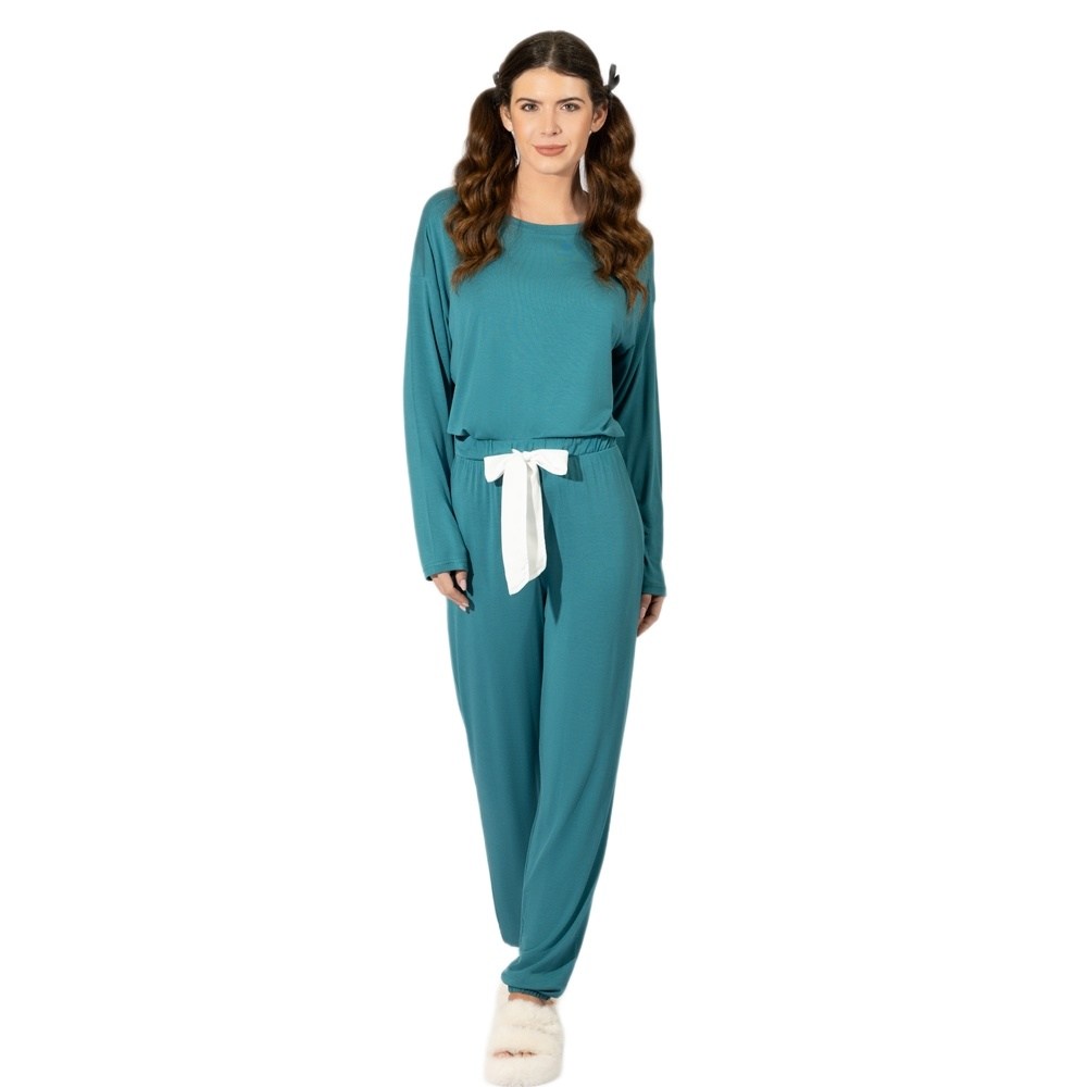 Harmony Γυναικεία Χειμερινή Πυζάμα Micromodal Regular Fit