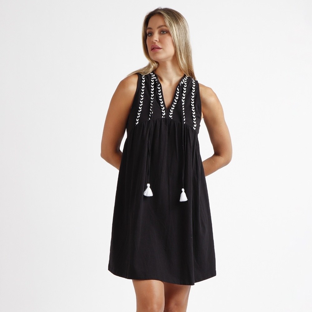 Admas Γυναικείο Φόρεμα Θάλασσας-Beachwear Βαμβακερό Regular Fit