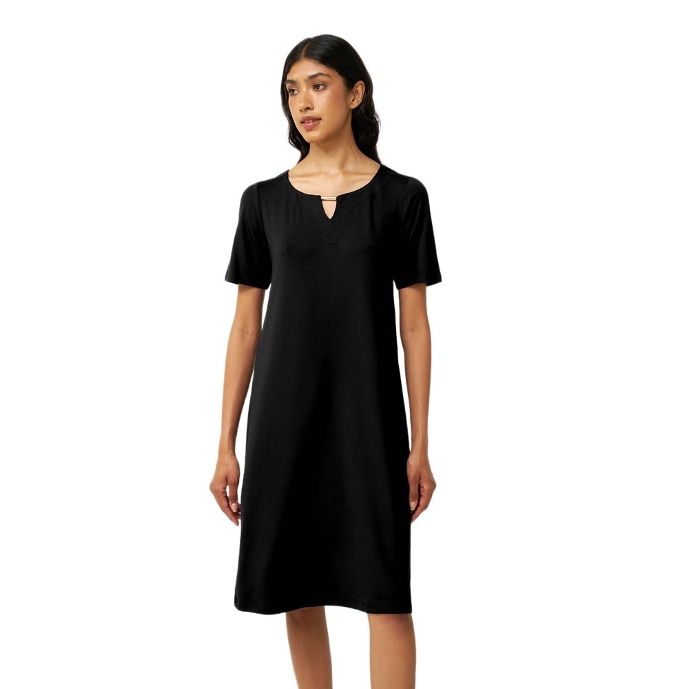 Vamp Γυναικείο Καλοκαιρινό Φόρεμα Θαλάσσης Viscose Regular Fit