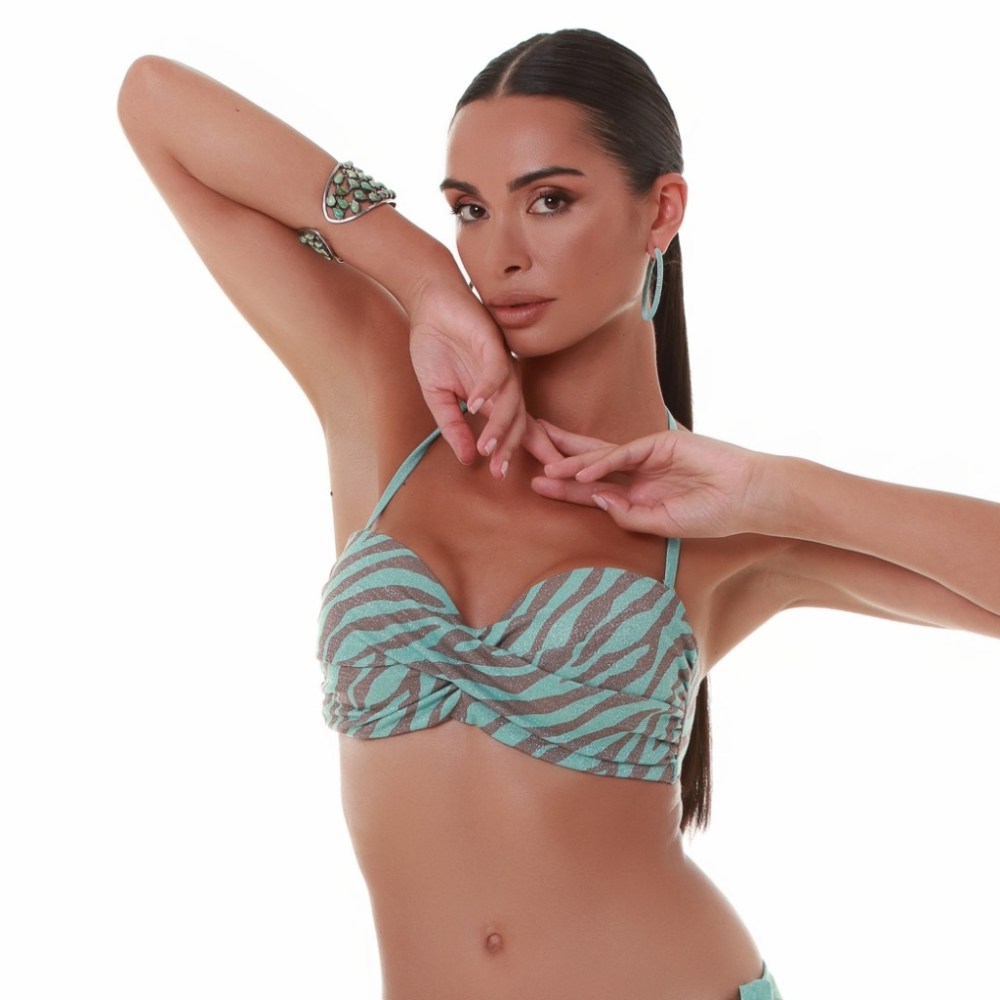 Bluepoint Γυναικείο Μαγιώ Σουτιέν Cup D Regular Fit