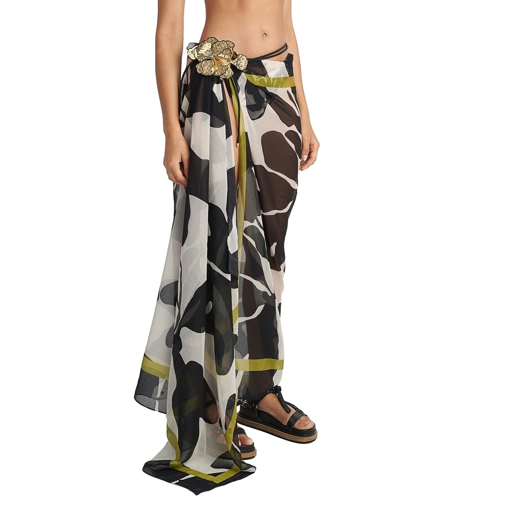 Blu4U Γυναικείο Παρεό Beachwear Regular Fit