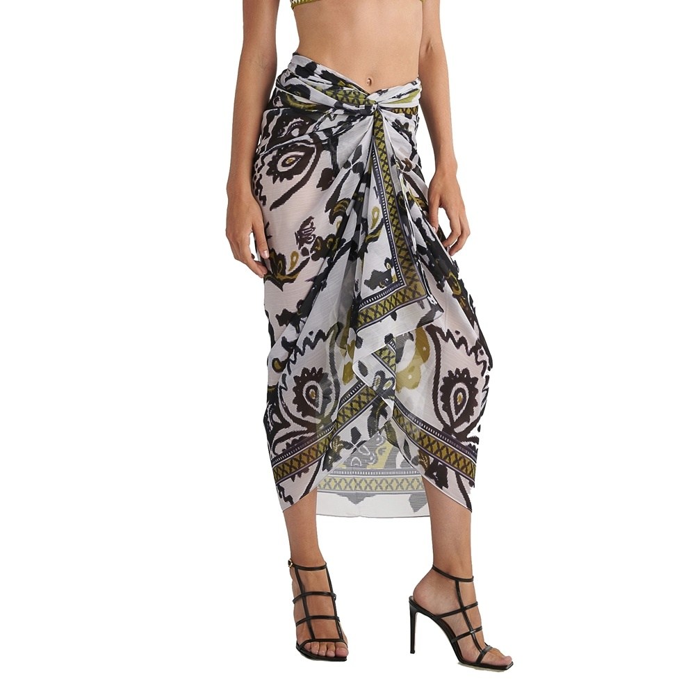 Blu4U Γυναικείο Παρεό Beachwear Regular Fit