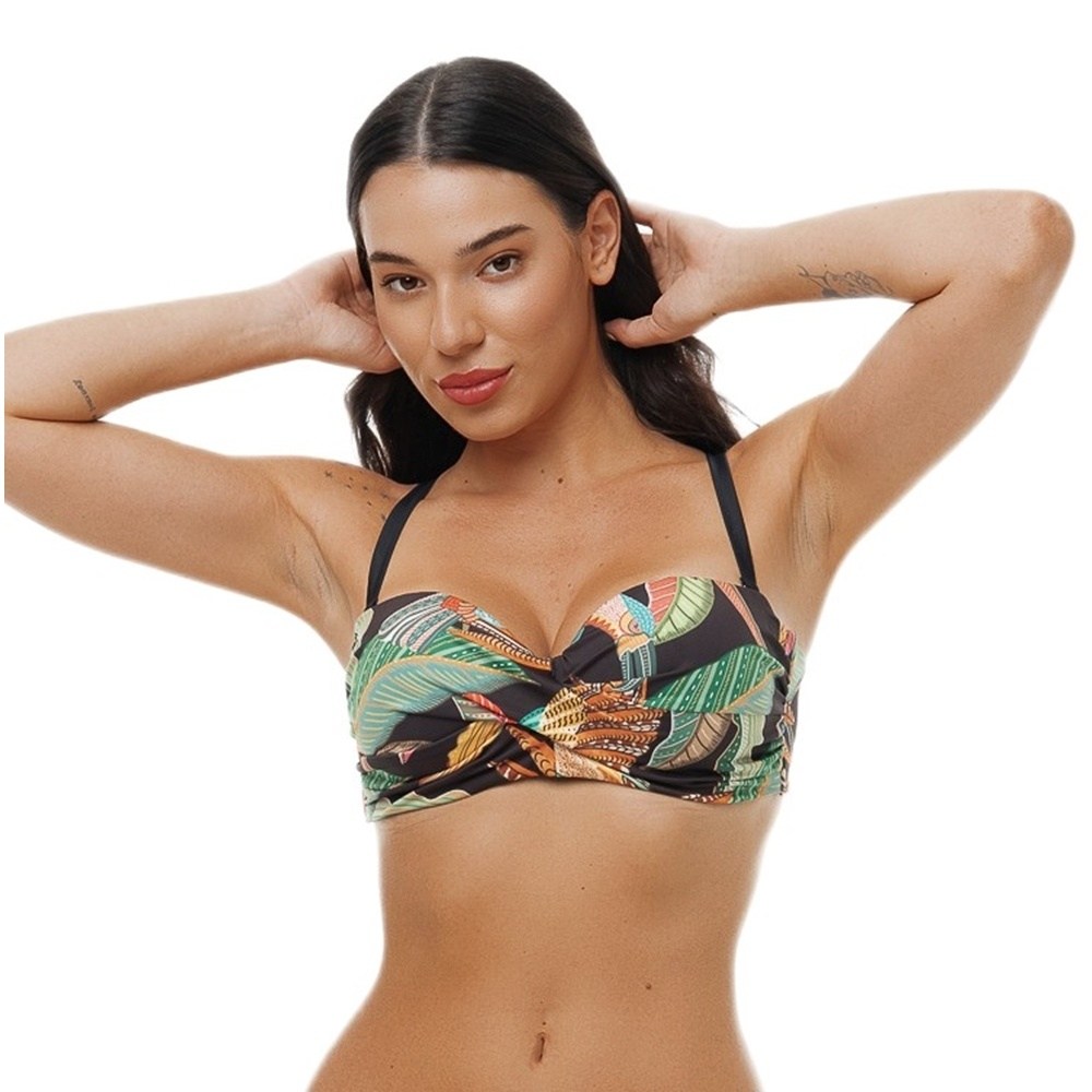 Bluepoint Γυναικείο Μαγιώ Σουτιέν Cup D Regular Fit