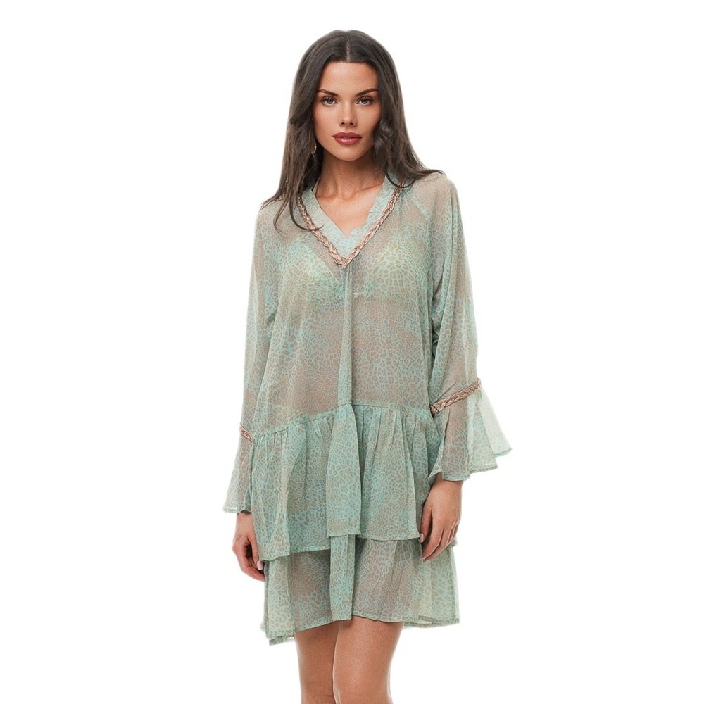 Bluepoint Γυναικείο Φόρεμα Παραλίας Beachwear Regular Fit