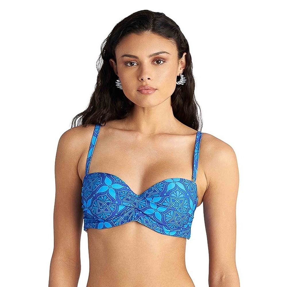 Blu4U Γυναικείο Μαγιώ Σουτιέν Cup D Regular Fit