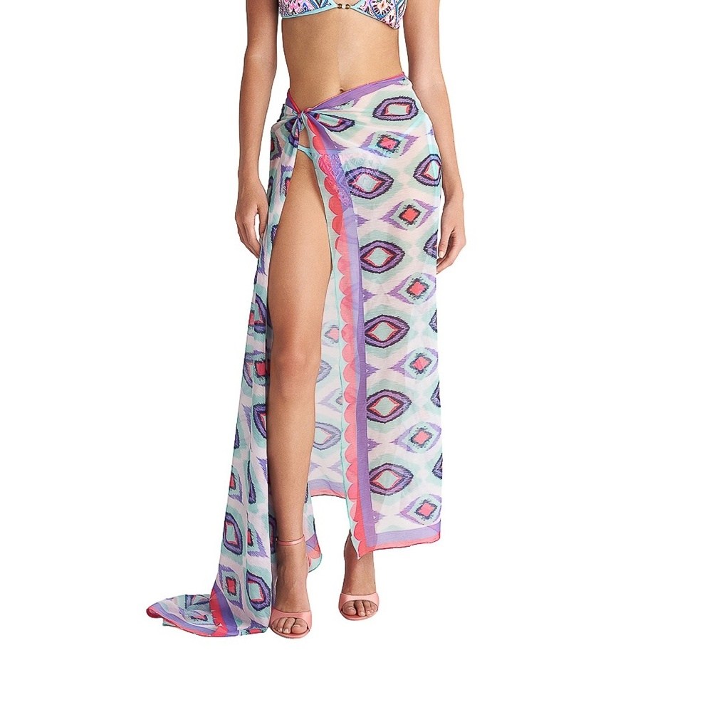 Blu4U Γυναικείο Παρεό Beachwear Regular Fit
