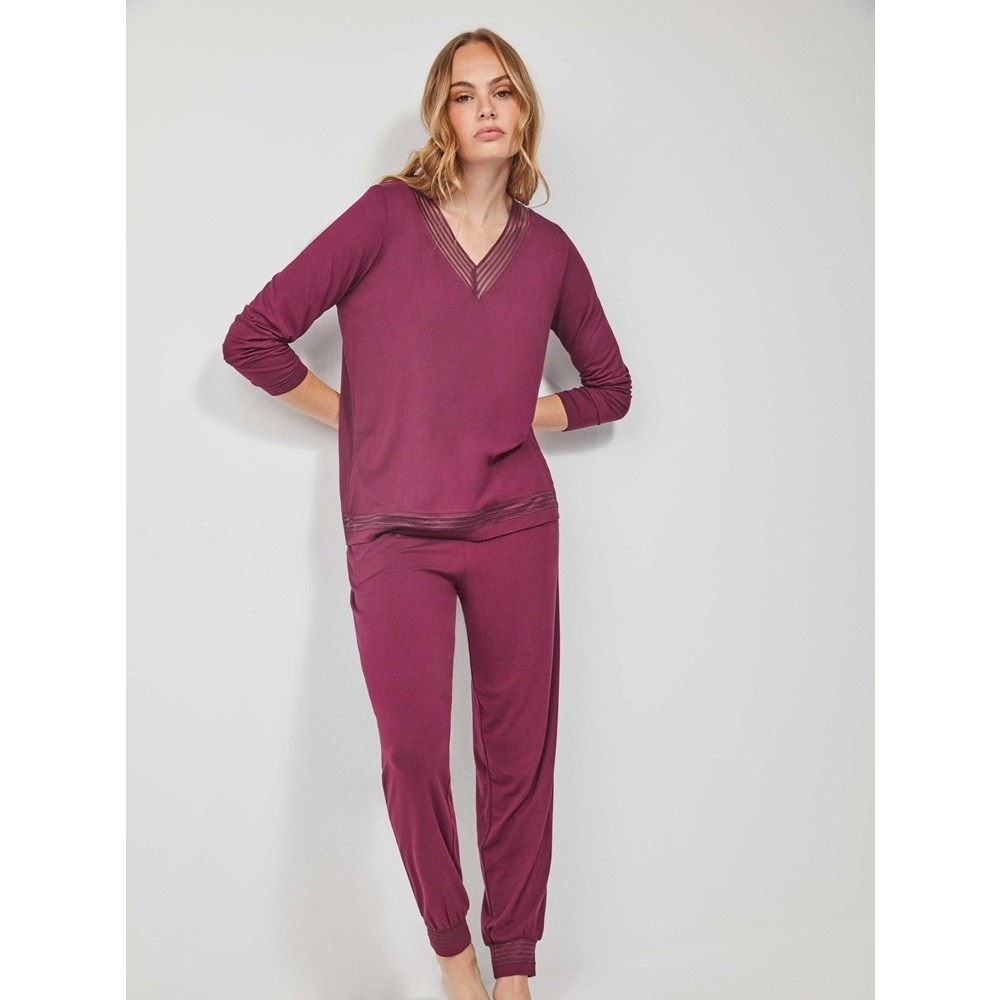 Gisela Γυναικεία Χειμερινή Πυζάμα Viscose Regular Fit