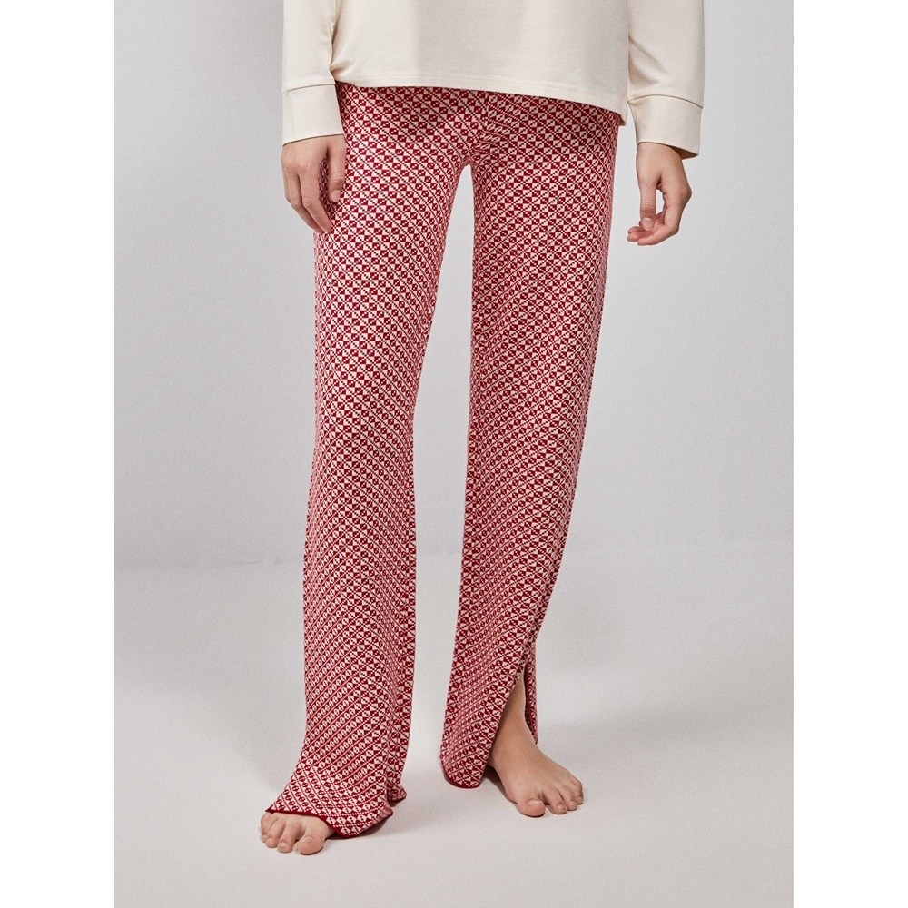 Gisela Γυναικείο Χειμερινό Παντελόνι Πυζάμας Viscose Regular Fit