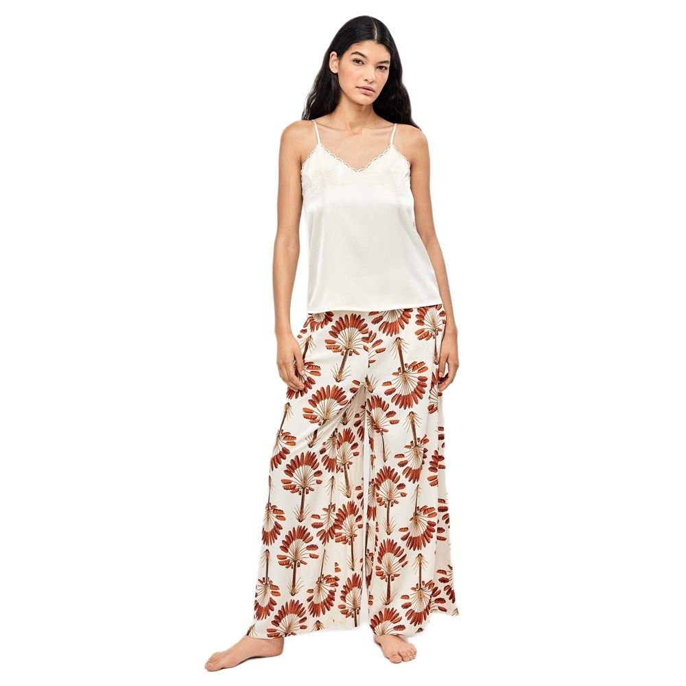Gisela Γυναικεία Καλοκαιρινή Πυζάμα Viscose- Satin Regular Fit
