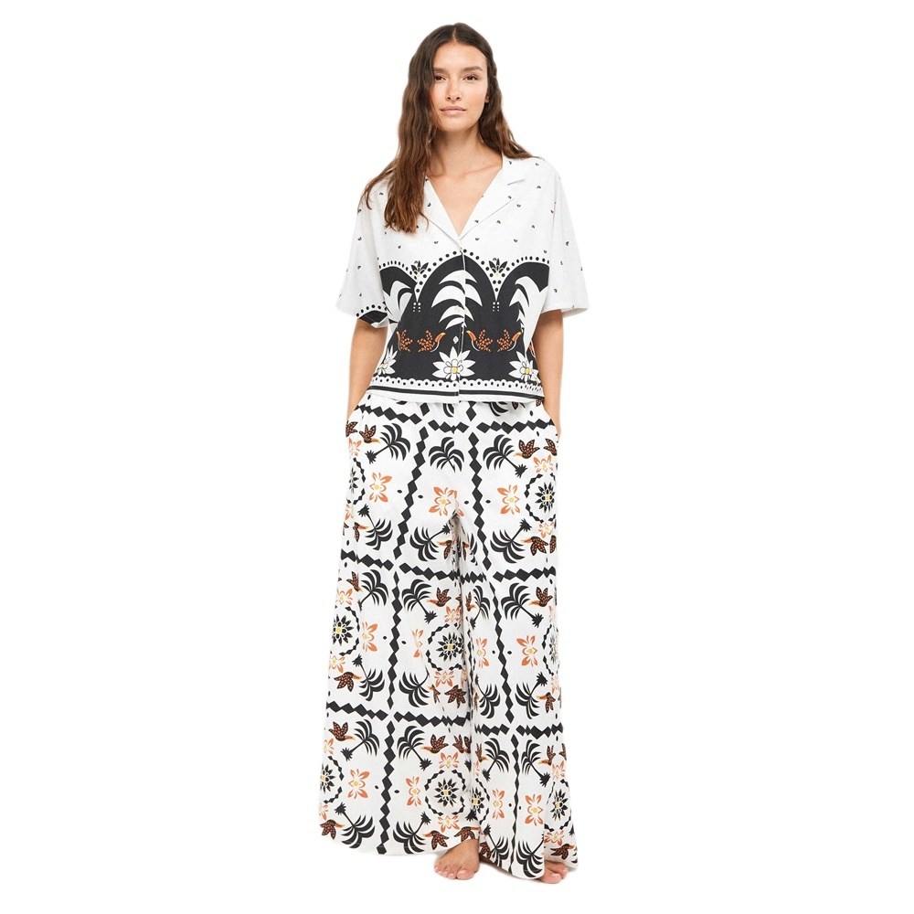 Gisela Γυναικεία Καλοκαιρινή Πυζάμα Βαμβάκι-Viscose Regular Fit