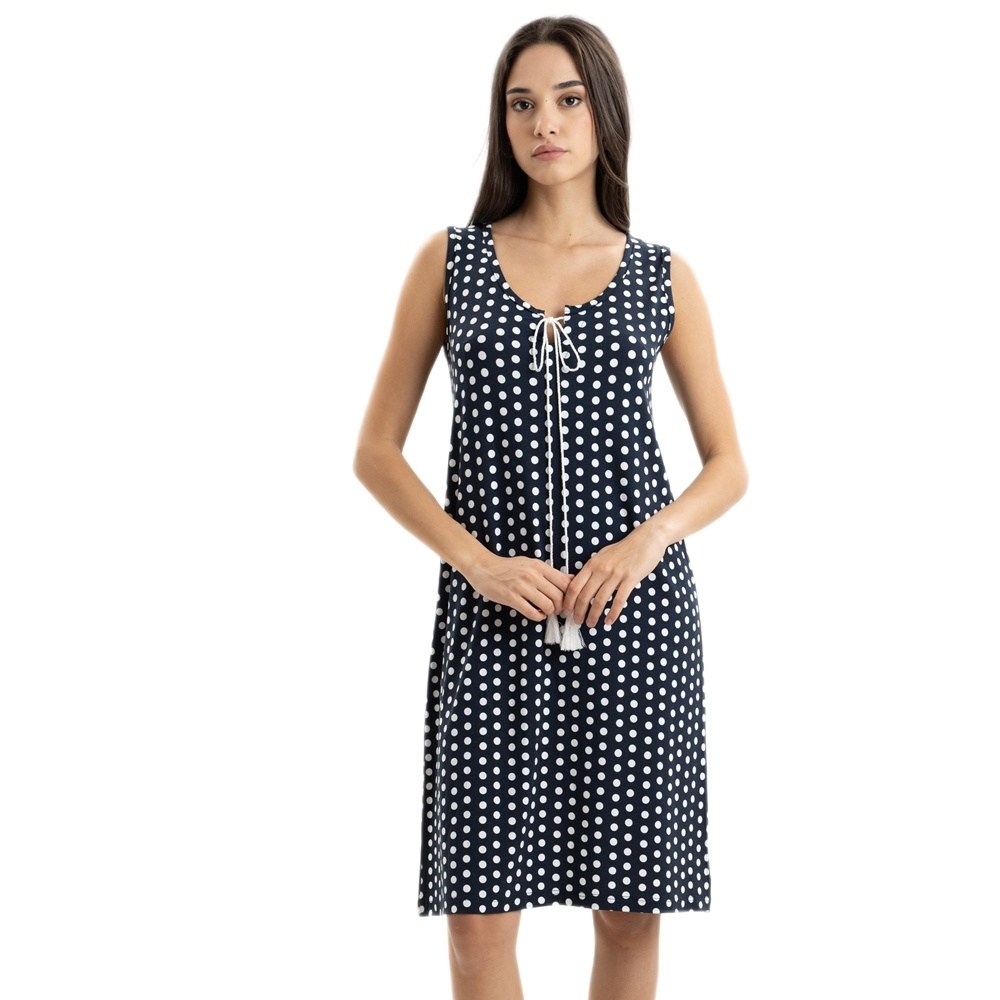 Giota Γυναικείο Καλοκαιρινό Φόρεμα Παραλίας-Homewear Regular fit