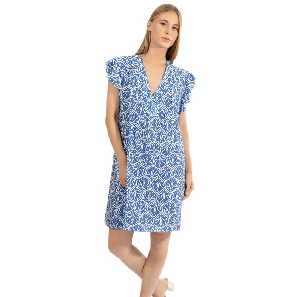 Harmony Γυναικείο Φόρεμα Θαλάσσης- Homewear Viscose Regular Fit