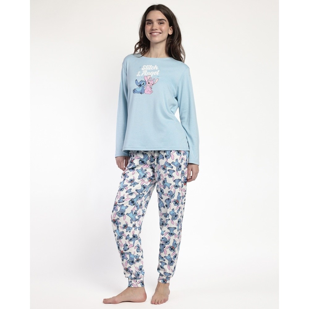 Admas Γυναικεία Χειμερινή Πυζάμα Με Βαμβάκι Regular Fit
