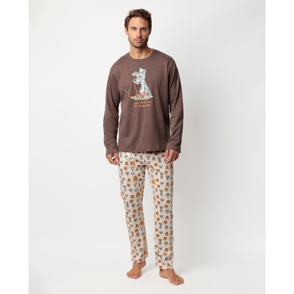 Admas Ανδρική Χειμερινή Πυζάμα Με Βαμβάκι Regular Fit