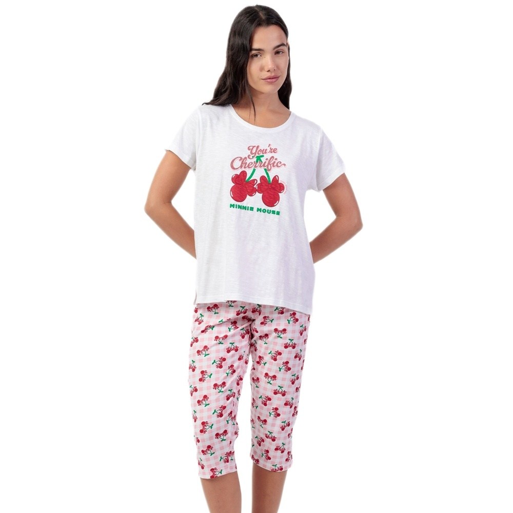 Admas Γυναικεία Καλοκαιρινή Βαμβακερή Πυζάμα Regular Fit