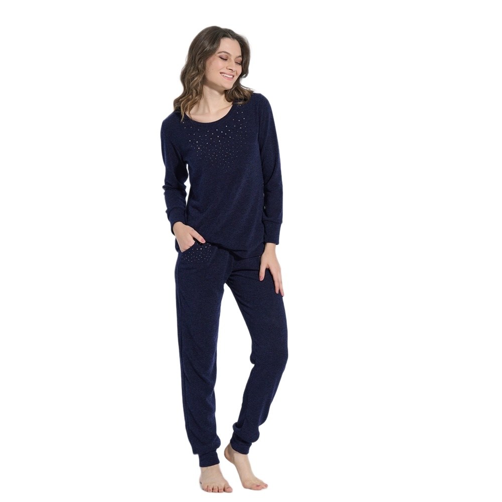 Jeannette Γυναικεία Χειμερινή Φόρμα Homewear Regular Fit