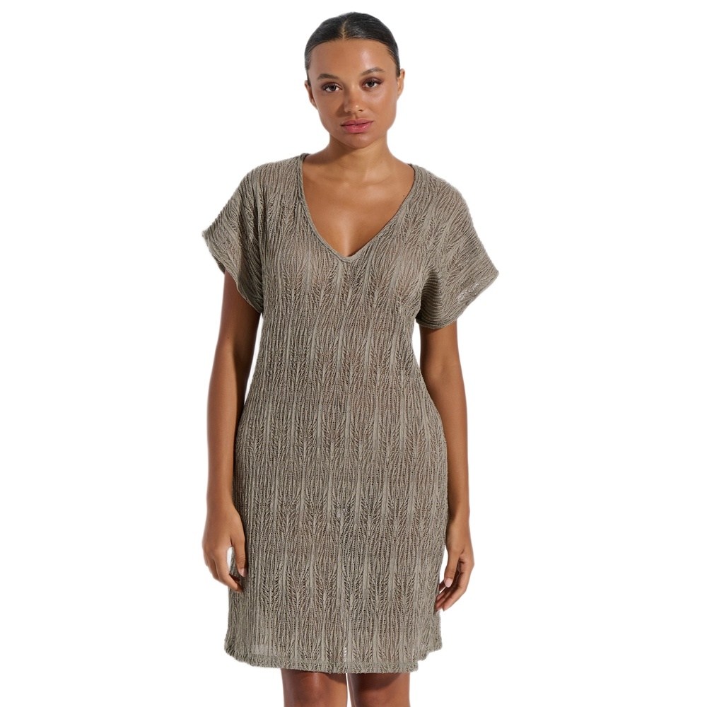 Jeannette Γυναικείο Beachdress Φόρεμα Με Βαμβάκι Regular Fit