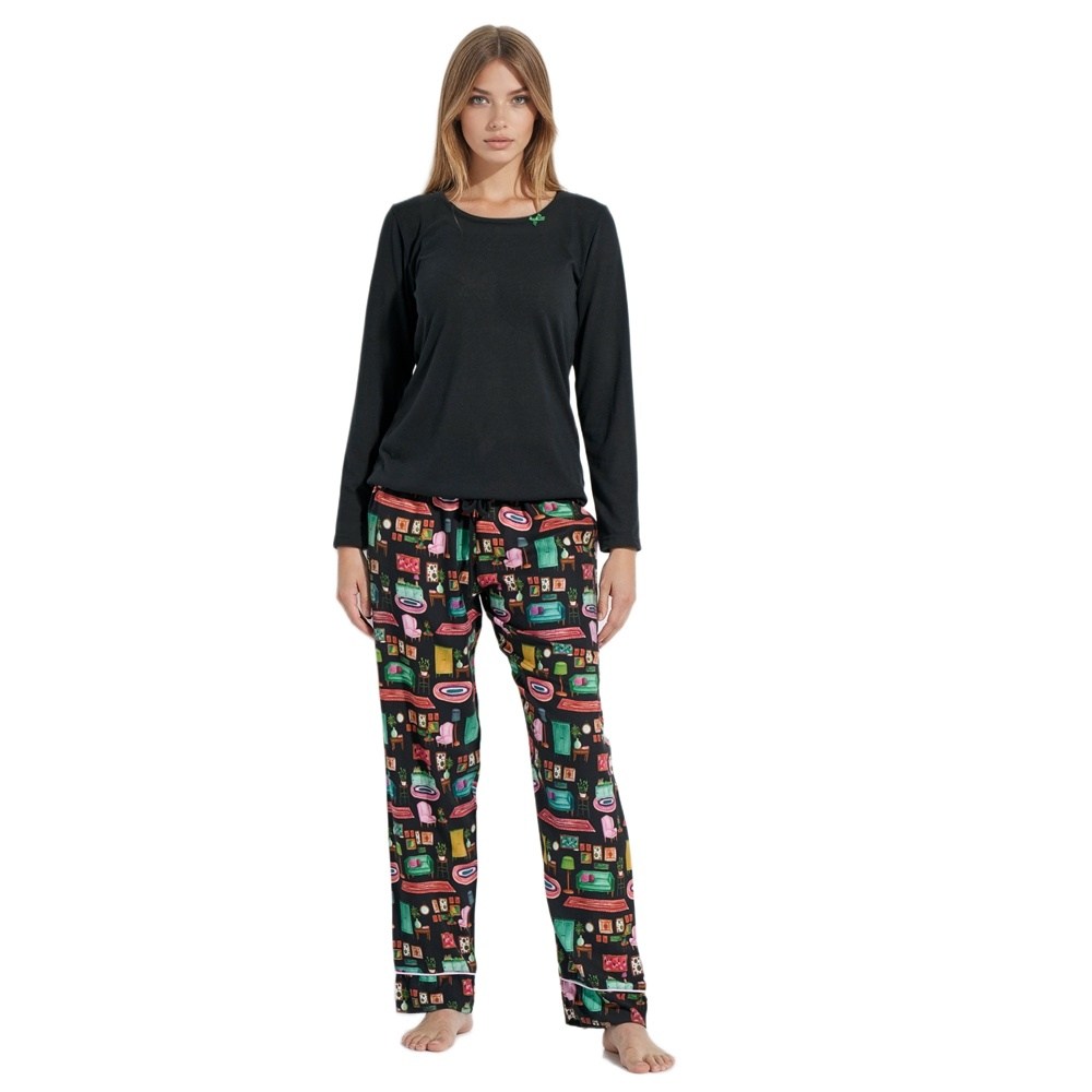 Jeannette Γυναικεία Χειμερινή Πυζάμα Viscose Regular Fit