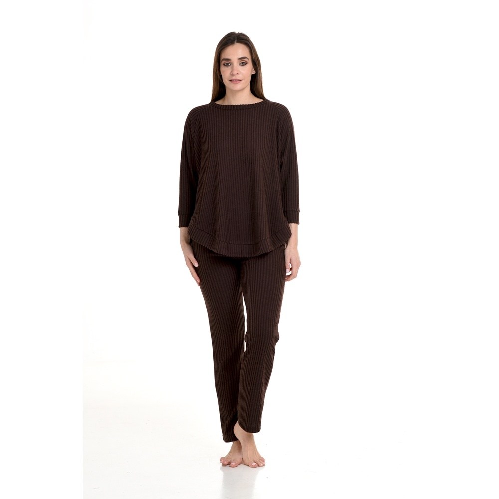 Zen by Daisy Γυναικεία Χειμερινή Πυζάμα-Homewear Regular Fit
