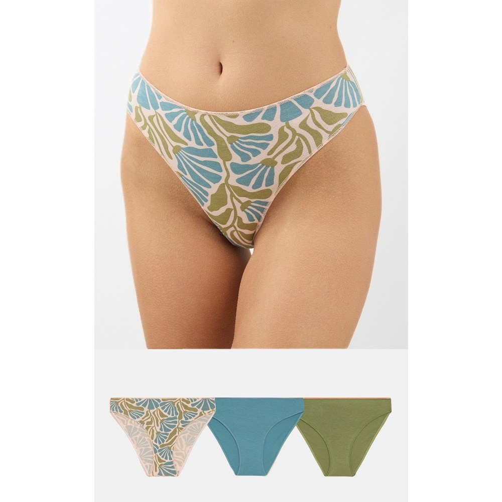Minerva Fimelle Brazil Κυλοτάκια Tai Modal 3ΤΜΧ Plus Size