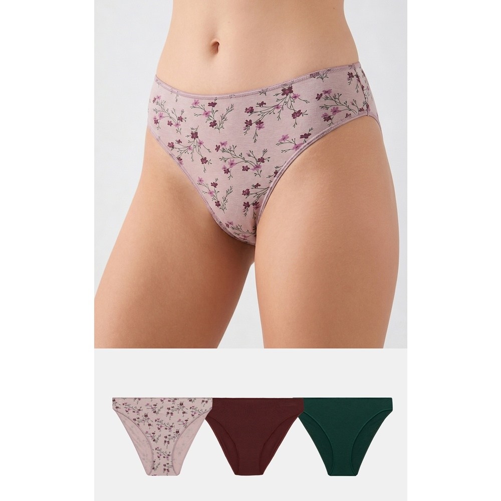 Minerva Fimelle Brazil Κυλοτάκια Tai Modal 3ΤΜΧ Plus Size