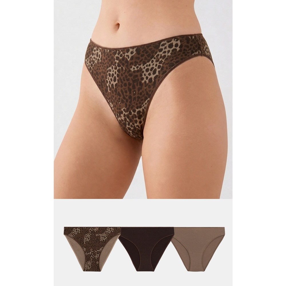 Minerva Fimelle Brazil Κυλοτάκια Tai Modal 3ΤΜΧ Plus Size