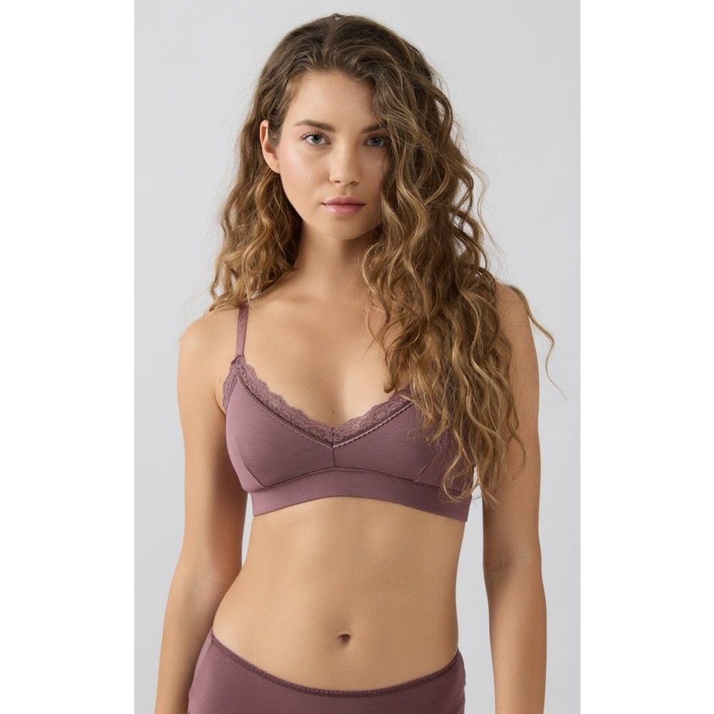 Minerva Bralette Σουτιέν με Ενίσχυση Modal
