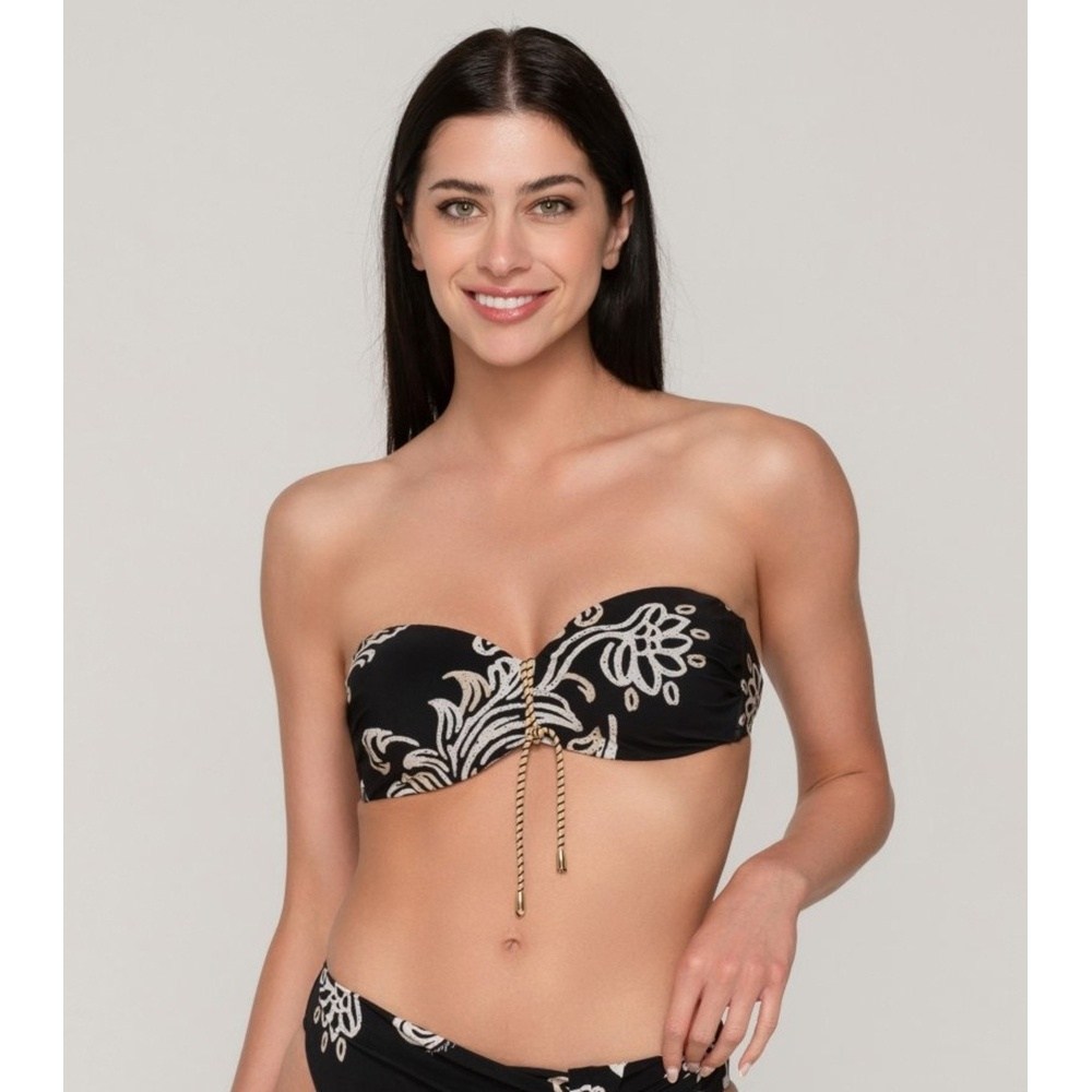 Luna Γυναικείο Μαγιώ Σουτιέν Strapless Cup D
