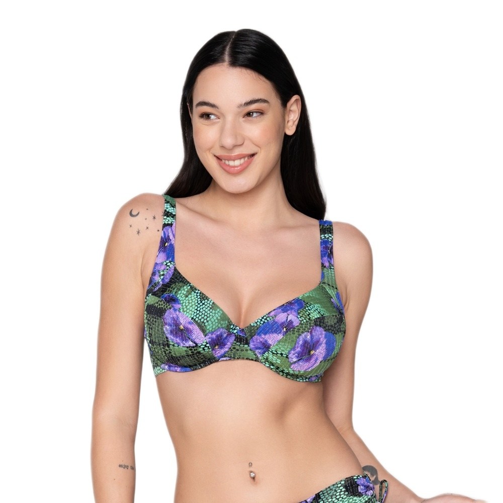 Luna Splendida Γυναικείο Μαγιώ Σουτιέν Cup F Regular Fit