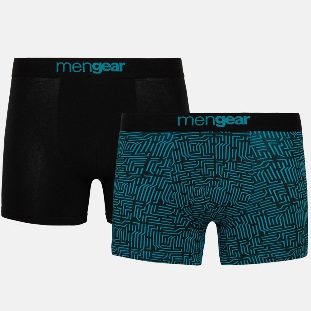 Minerva Ανδρικά Boxer Mengear Βαμβακερά 2Τμχ