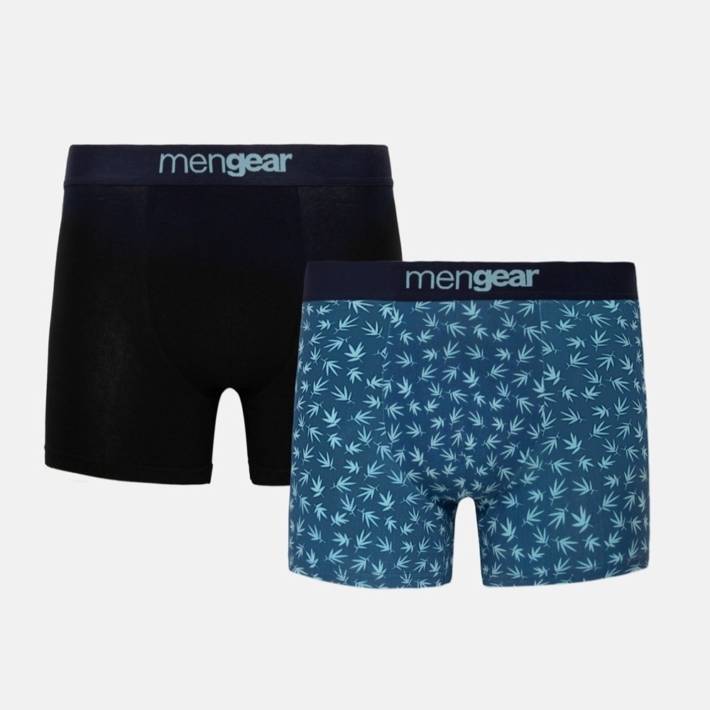 Minerva Ανδρικά Boxer Mengear Βαμβακερά 2Τμχ