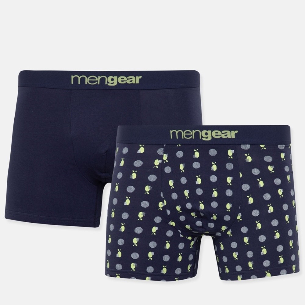 Minerva Ανδρικά Boxer Βαμβακερά 2Τμχ