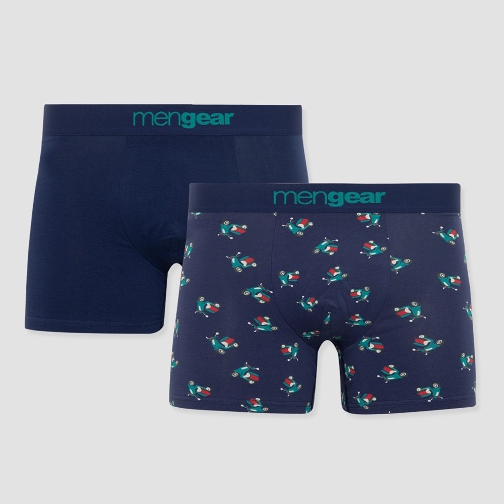 Minerva Ανδρικά Boxer Βαμβακερά 2Τμχ