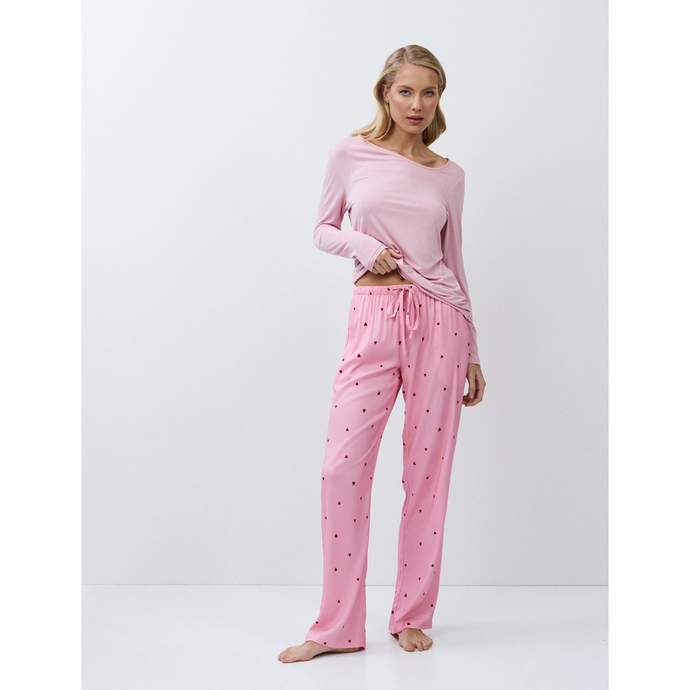 Aruelle Γυναικεία Χειμερινή Πυζάμα Viscose Slim Fit