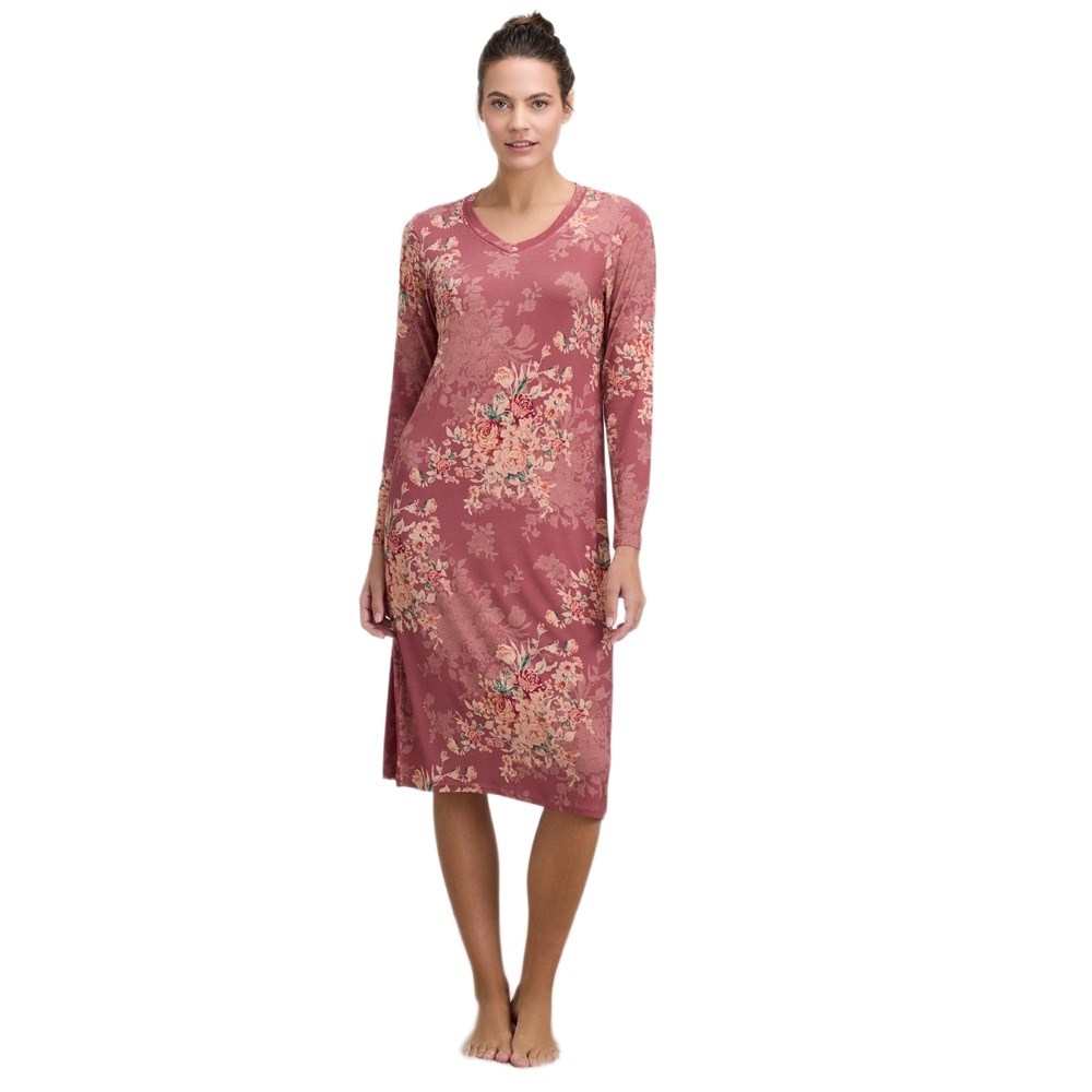Goldenbay Γυναικείο Χειμερινό Νυχτικό Viscose Regular Fit