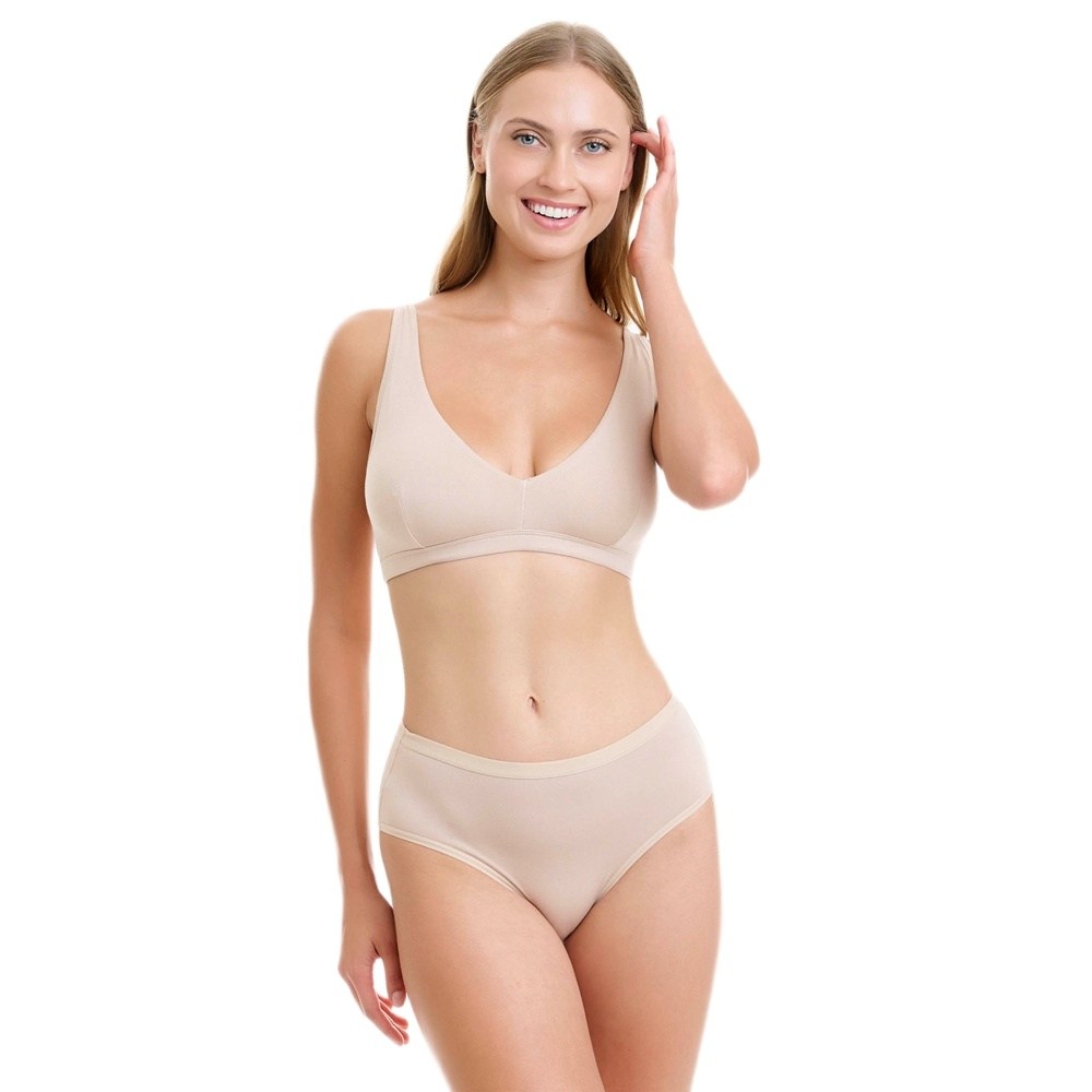 Walk Γυναικεία Κυλοτάκια Μπαμπού Midi 2ΤΜΧ